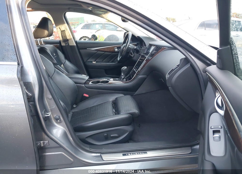 2014 INFINITI Q50 HYBRID SPORT VIN: JN1AV7AR4EM702711