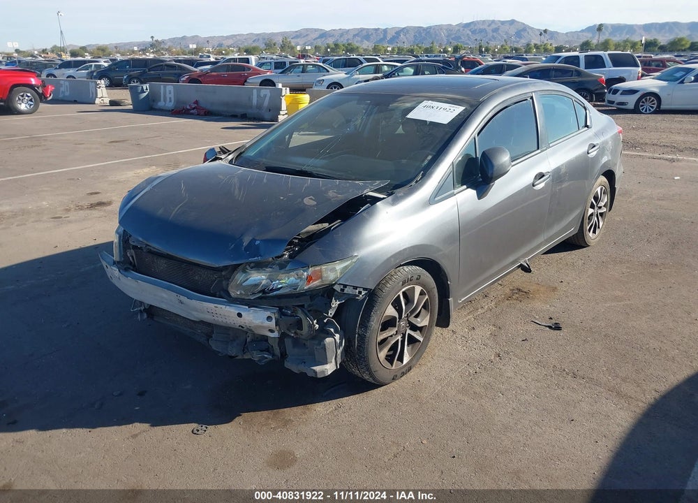 2013 HONDA CIVIC VIN: 2HGFB2F88DH523542