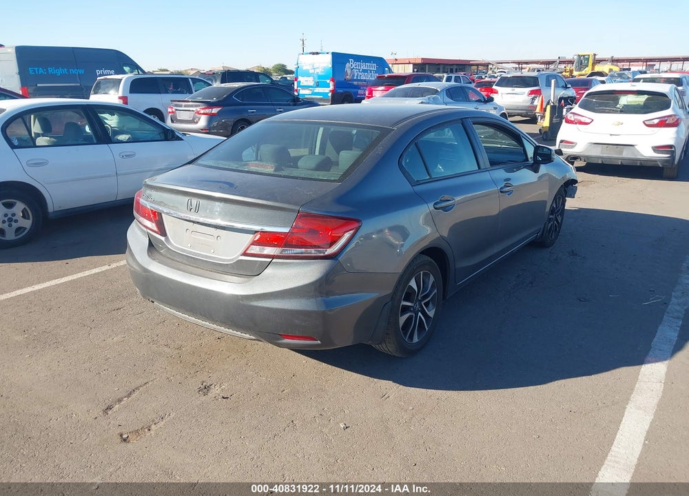 2013 HONDA CIVIC VIN: 2HGFB2F88DH523542