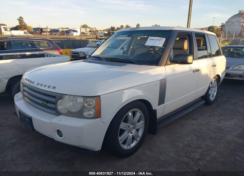2006 LAND ROVER RANGE ROVER HSE VIN: SALMF15496A232996