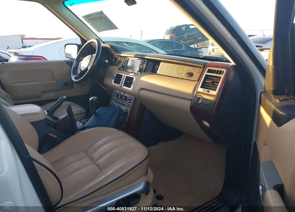2006 LAND ROVER RANGE ROVER HSE VIN: SALMF15496A232996