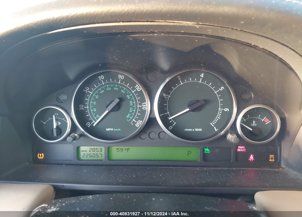 2006 LAND ROVER RANGE ROVER HSE VIN: SALMF15496A232996