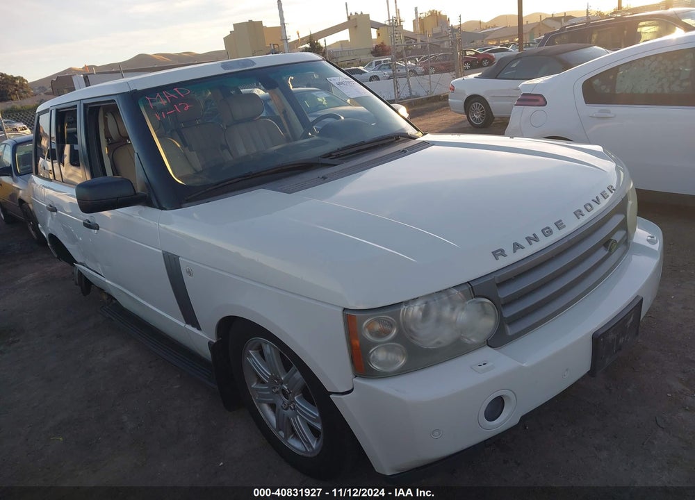 2006 LAND ROVER RANGE ROVER HSE VIN: SALMF15496A232996