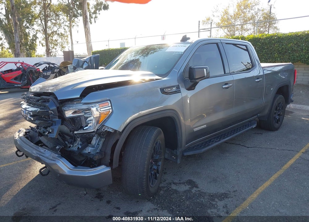 2021 GMC SIERRA 1500 2WD SHORT BOX ELEVATION VIN: 3GTP8CED8MG190135