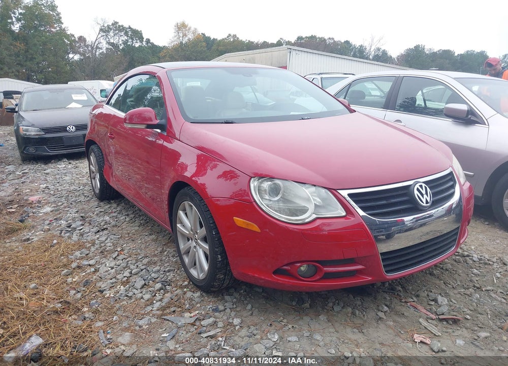 2007 VOLKSWAGEN EOS 2.0T VIN: WVWFA71F87V020027