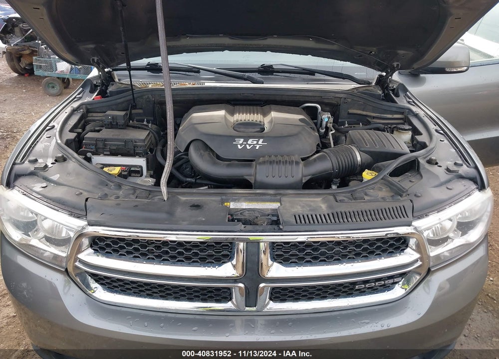 2012 DODGE DURANGO CREW VIN: 1C4RDJDG2CC106266