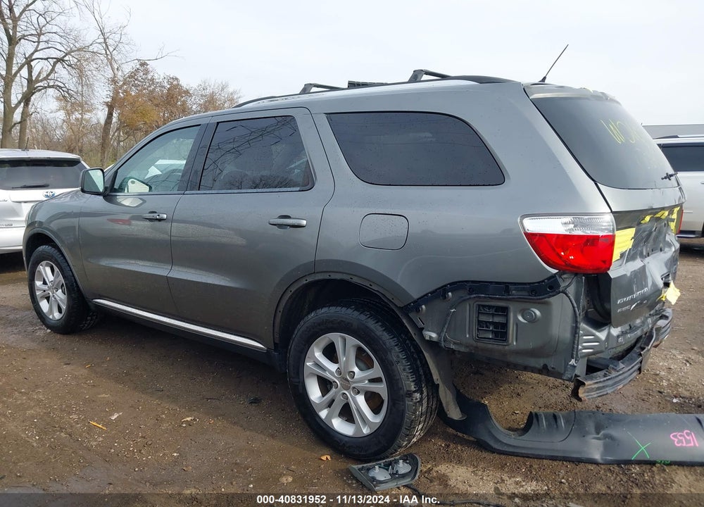 2012 DODGE DURANGO CREW VIN: 1C4RDJDG2CC106266