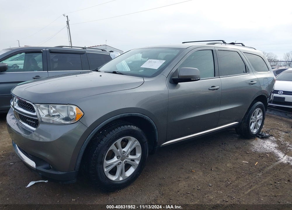 2012 DODGE DURANGO CREW VIN: 1C4RDJDG2CC106266