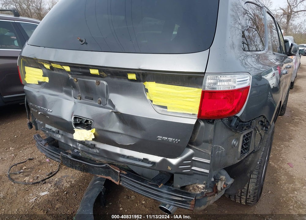 2012 DODGE DURANGO CREW VIN: 1C4RDJDG2CC106266