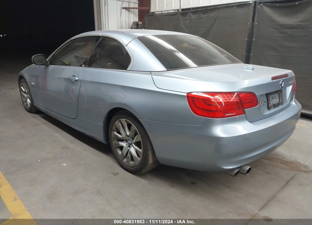 2013 BMW 328I VIN: WBADW7C53DE733200