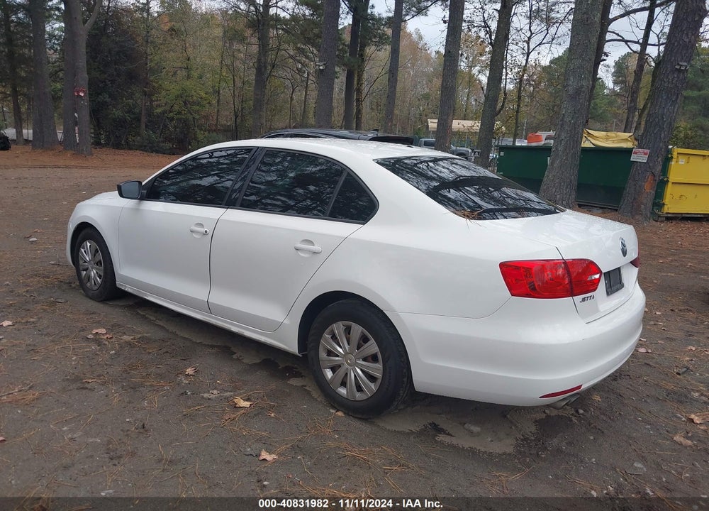 2012 VOLKSWAGEN JETTA 2.0L S VIN: 3VW1K7AJ6CM428362