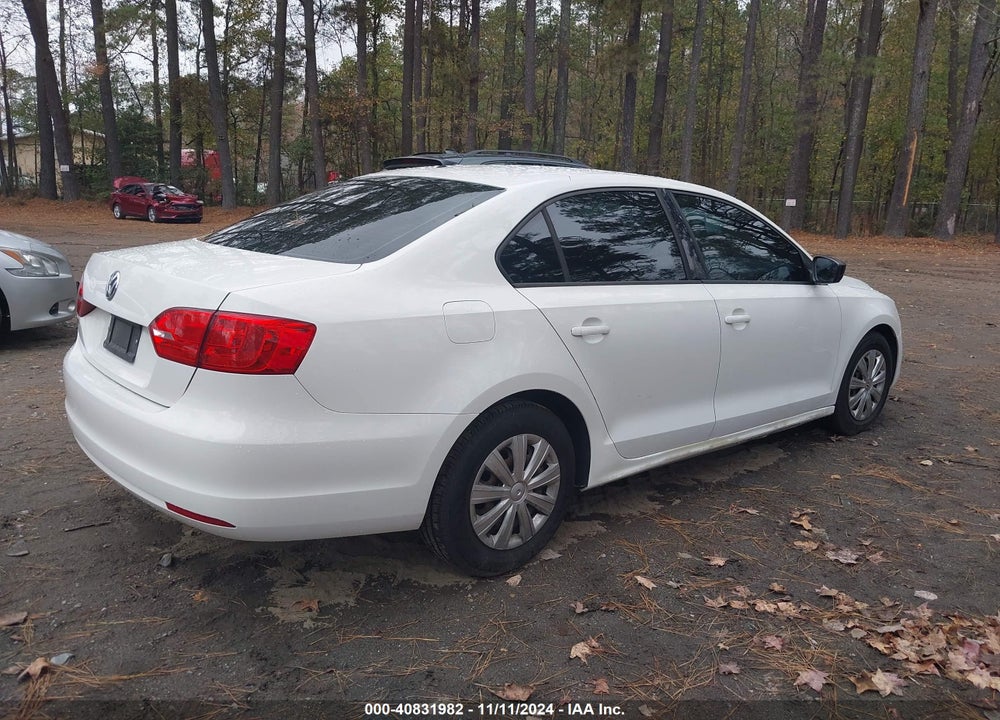 2012 VOLKSWAGEN JETTA 2.0L S VIN: 3VW1K7AJ6CM428362