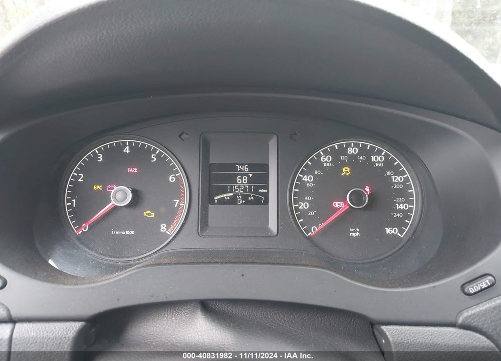 2012 VOLKSWAGEN JETTA 2.0L S VIN: 3VW1K7AJ6CM428362