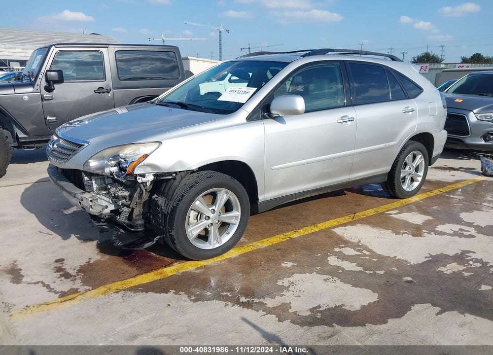 2008 LEXUS RX 400H VIN: JTJHW31U882851660