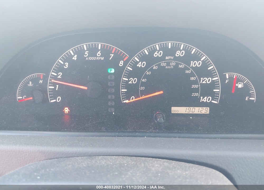 2005 TOYOTA CAMRY LE VIN: 4T1BE32K45U587776