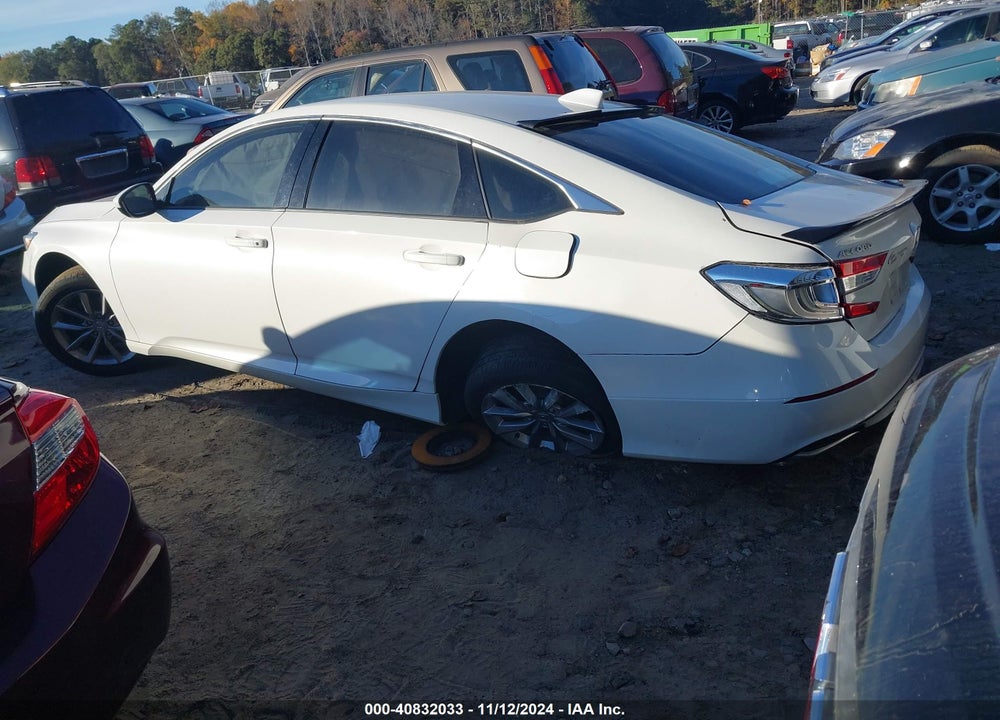 2021 HONDA ACCORD LX VIN: 1HGCV1F12MA023477