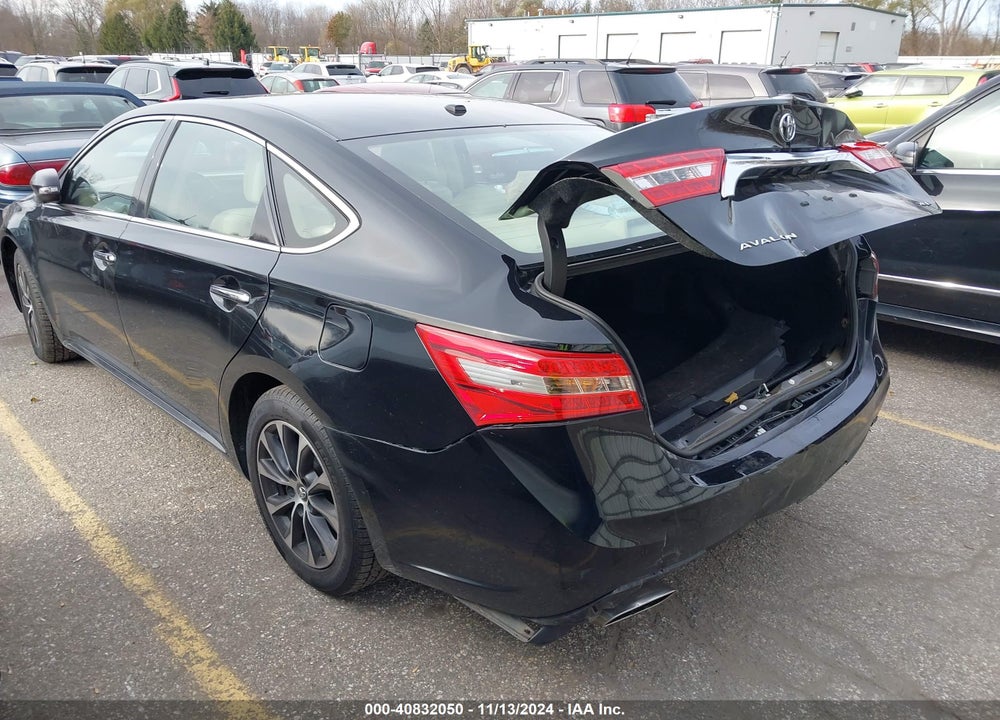 2018 TOYOTA AVALON XLE PREMIUM VIN: 4T1BK1EBXJU272662