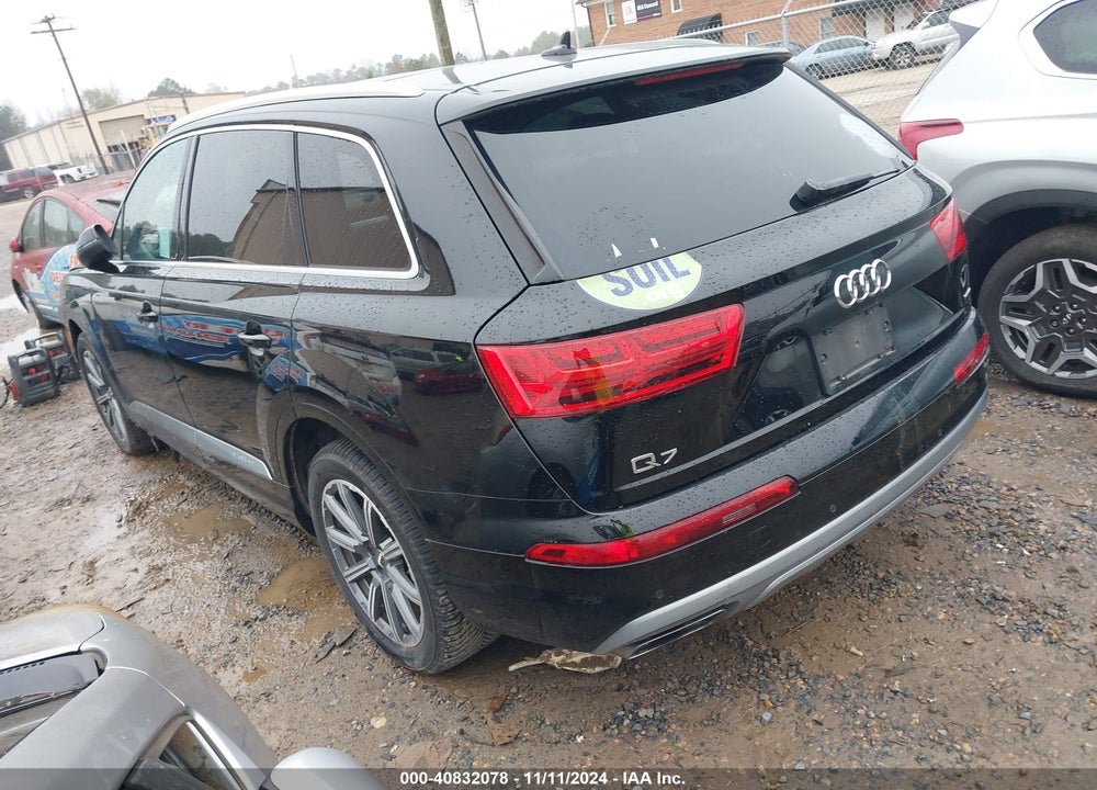 2018 AUDI Q7 2.0T PREMIUM VIN: WA1LHAF77JD039995