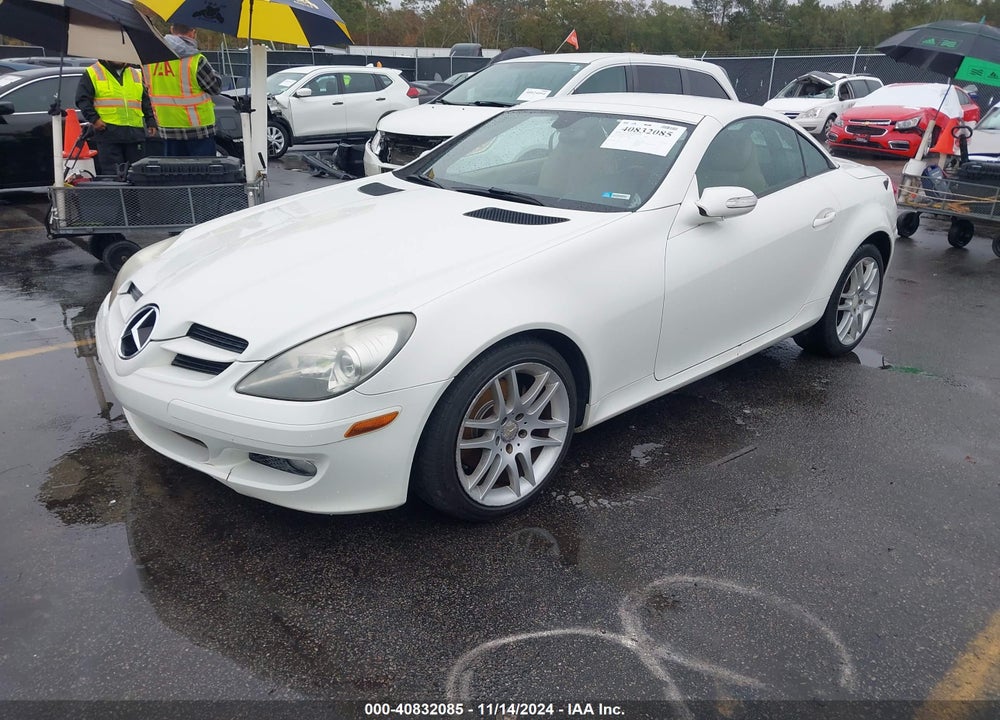 2007 MERCEDES-BENZ SLK 280 VIN: WDBWK54F77F156168