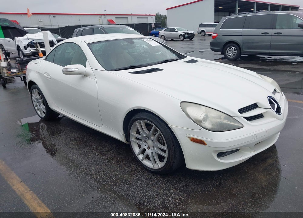 2007 MERCEDES-BENZ SLK 280 VIN: WDBWK54F77F156168