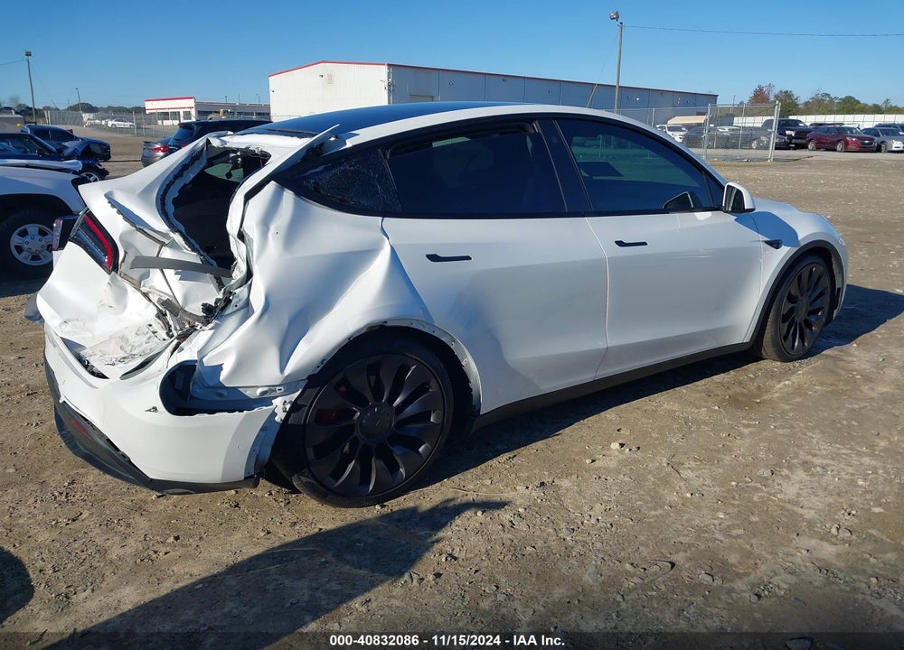 2021 TESLA MODEL Y PERFORMANCE DUAL MOTOR ALL-WHEEL DRIVE VIN: 5YJYGDEF1MF189462