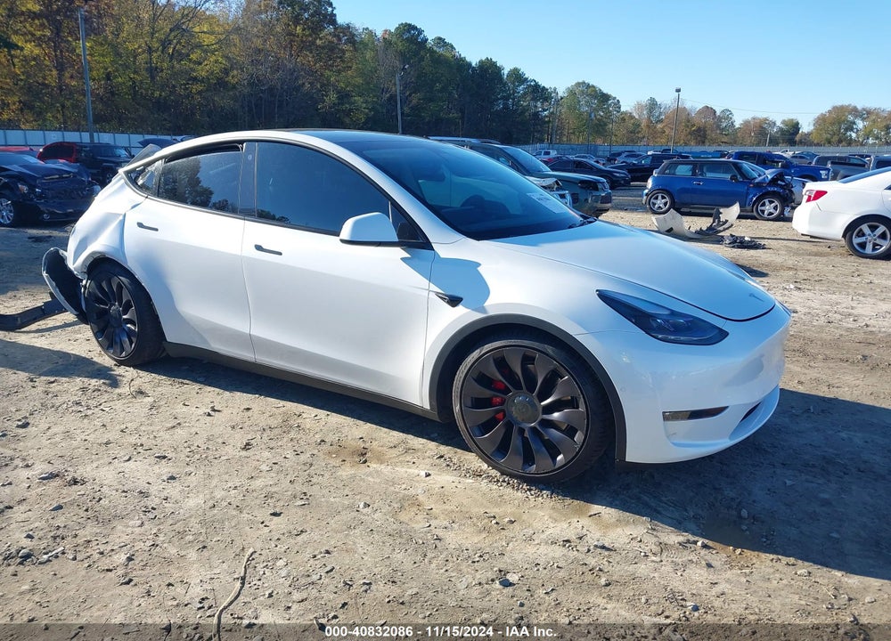 2021 TESLA MODEL Y PERFORMANCE DUAL MOTOR ALL-WHEEL DRIVE VIN: 5YJYGDEF1MF189462