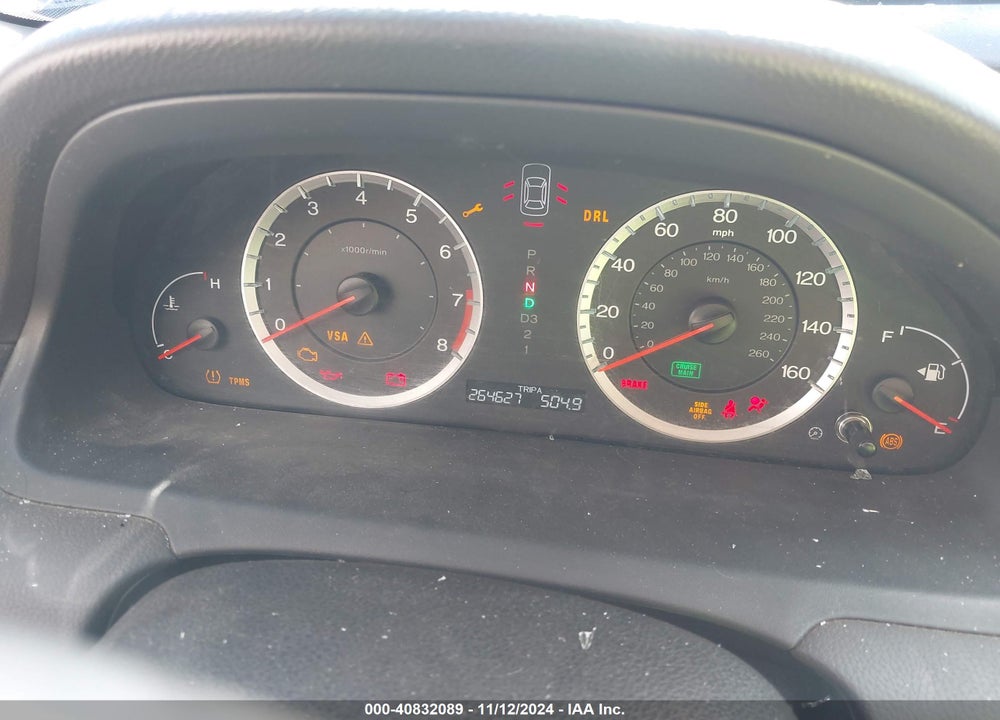 2009 HONDA ACCORD 3.5 EX-L VIN: 1HGCP36819A029118