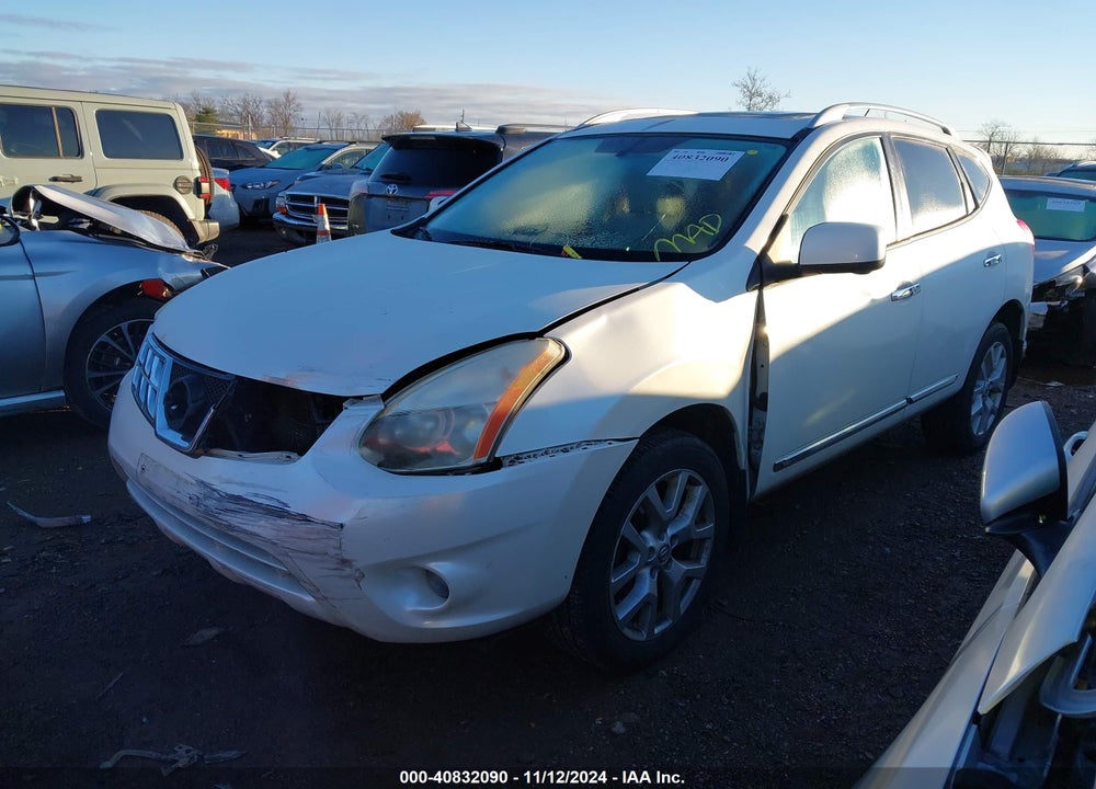 2013 NISSAN ROGUE SV W/SL PKG VIN: JN8AS5MVXDW126245