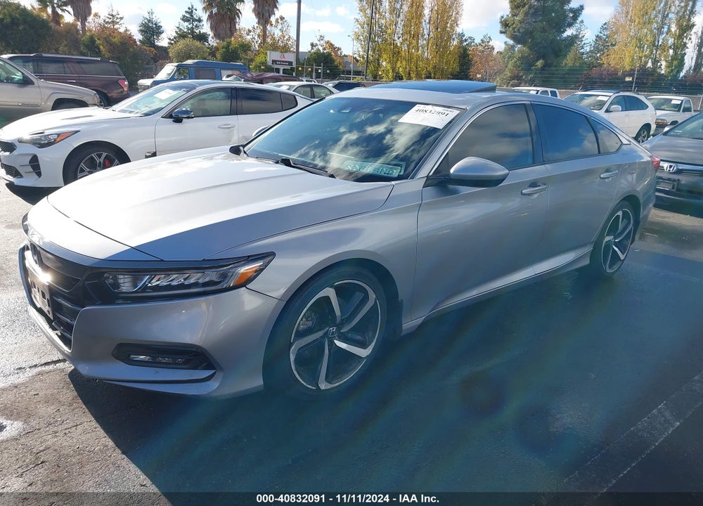 2019 HONDA ACCORD SPORT 2.0T VIN: 1HGCV2F3XKA028673