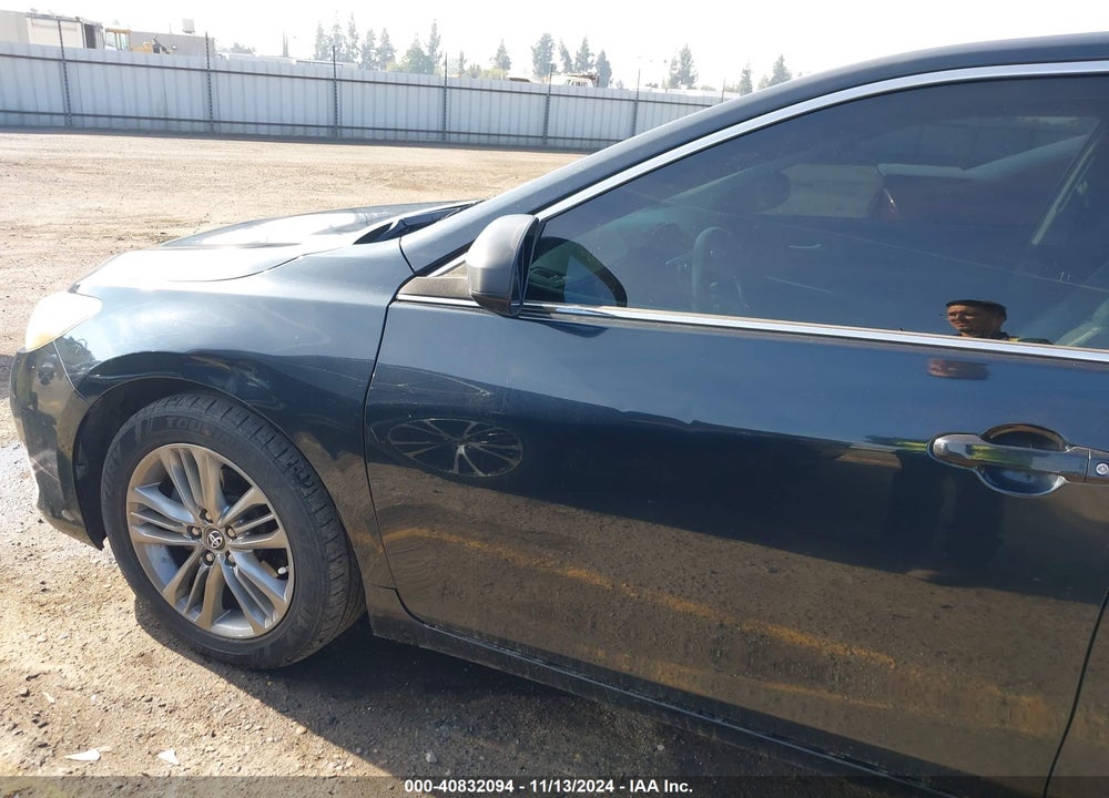 2016 TOYOTA CAMRY SE VIN: 4T1BF1FK2GU590769