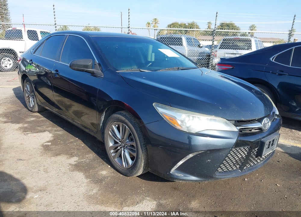 2016 TOYOTA CAMRY SE VIN: 4T1BF1FK2GU590769