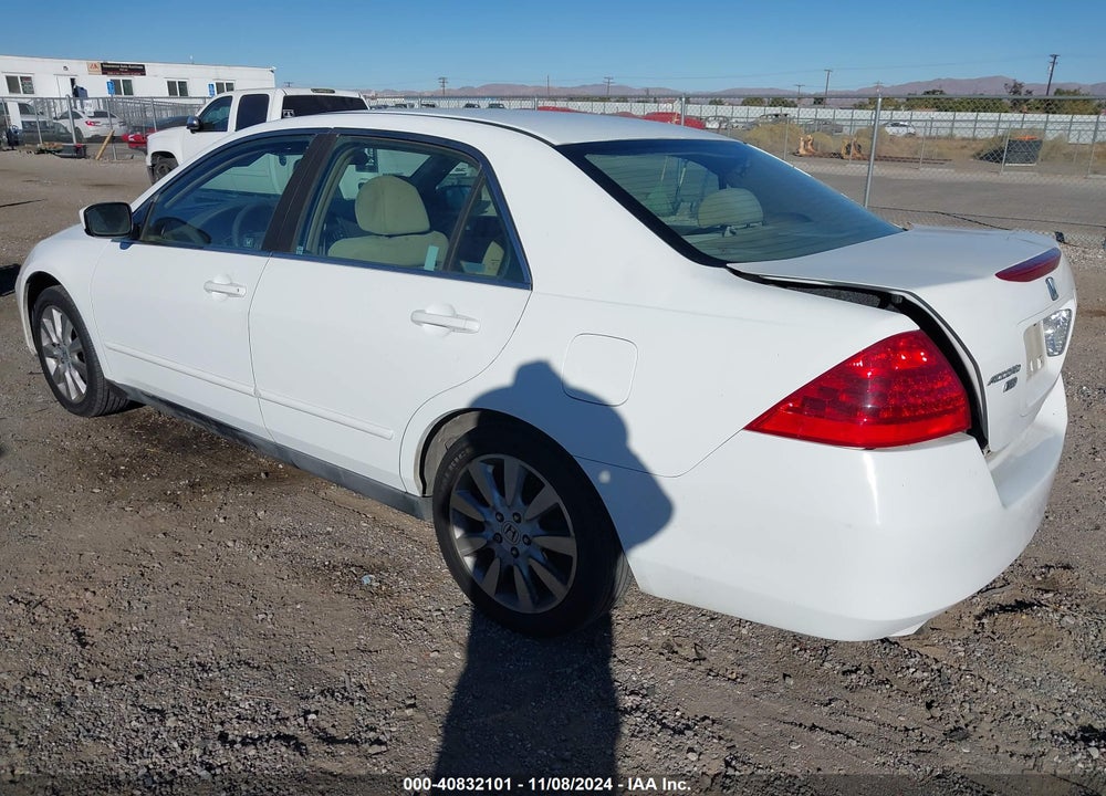 2007 HONDA ACCORD 3.0 SE VIN: 1HGCM664X7A106203