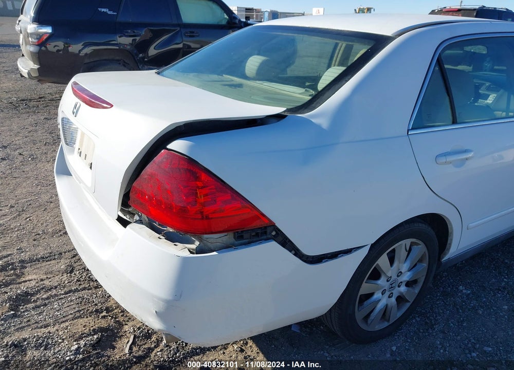 2007 HONDA ACCORD 3.0 SE VIN: 1HGCM664X7A106203