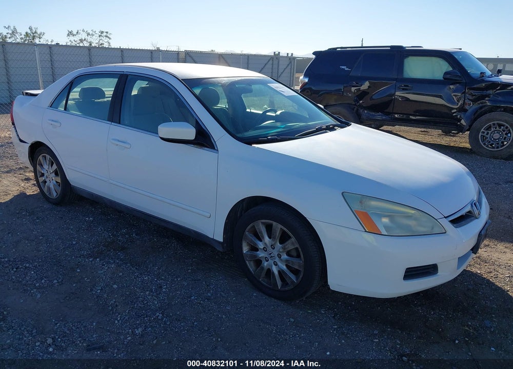 2007 HONDA ACCORD 3.0 SE VIN: 1HGCM664X7A106203
