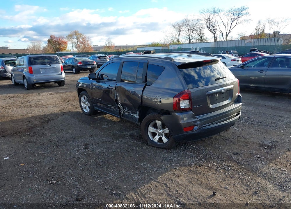 2014 JEEP COMPASS LATITUDE VIN: 1C4NJDEB1ED809947