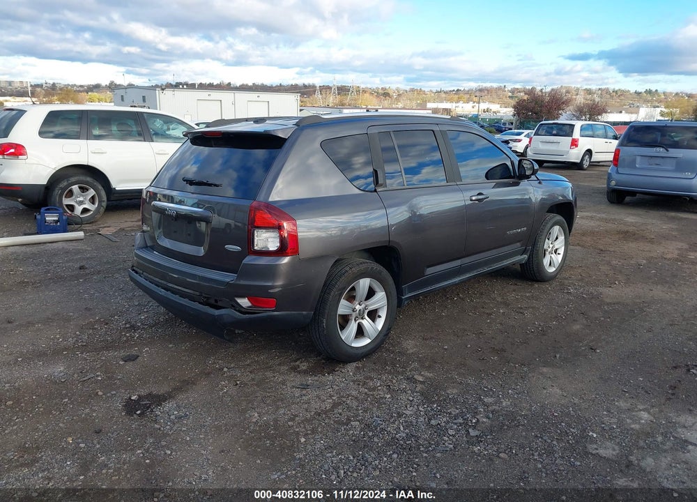 2014 JEEP COMPASS LATITUDE VIN: 1C4NJDEB1ED809947