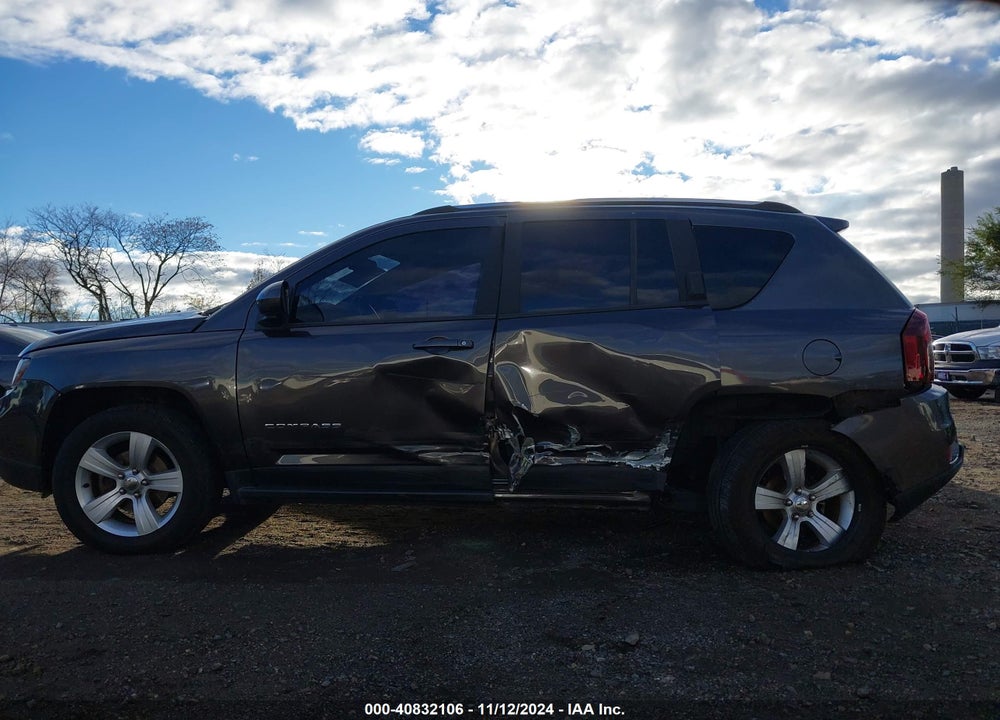 2014 JEEP COMPASS LATITUDE VIN: 1C4NJDEB1ED809947