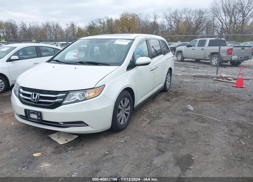 2015 HONDA ODYSSEY EX-L VIN: 5FNRL5H64FB106529