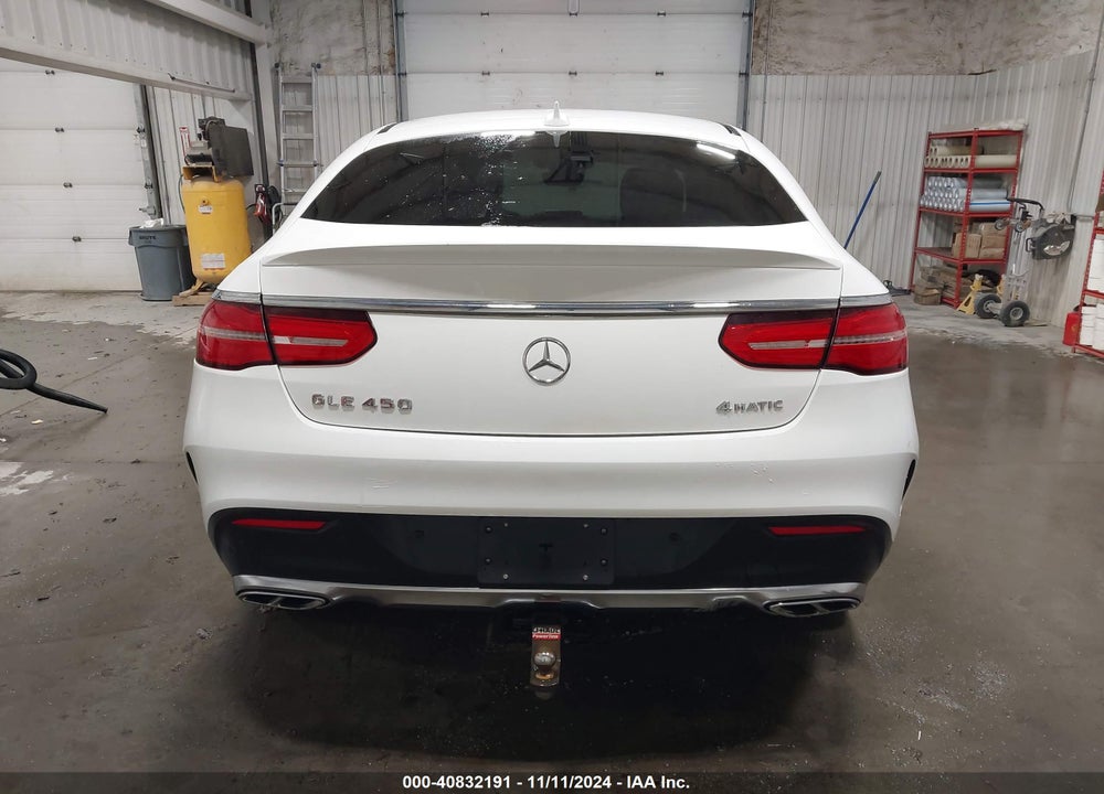 2016 MERCEDES-BENZ GLE 450 AMG COUPE 4MATIC VIN: 4JGED6EB3GA011825
