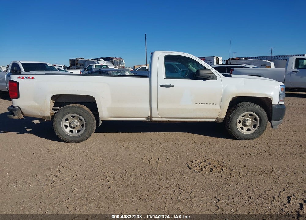 2017 CHEVROLET SILVERADO 1500 WT VIN: 1GCNKNECXHZ315945