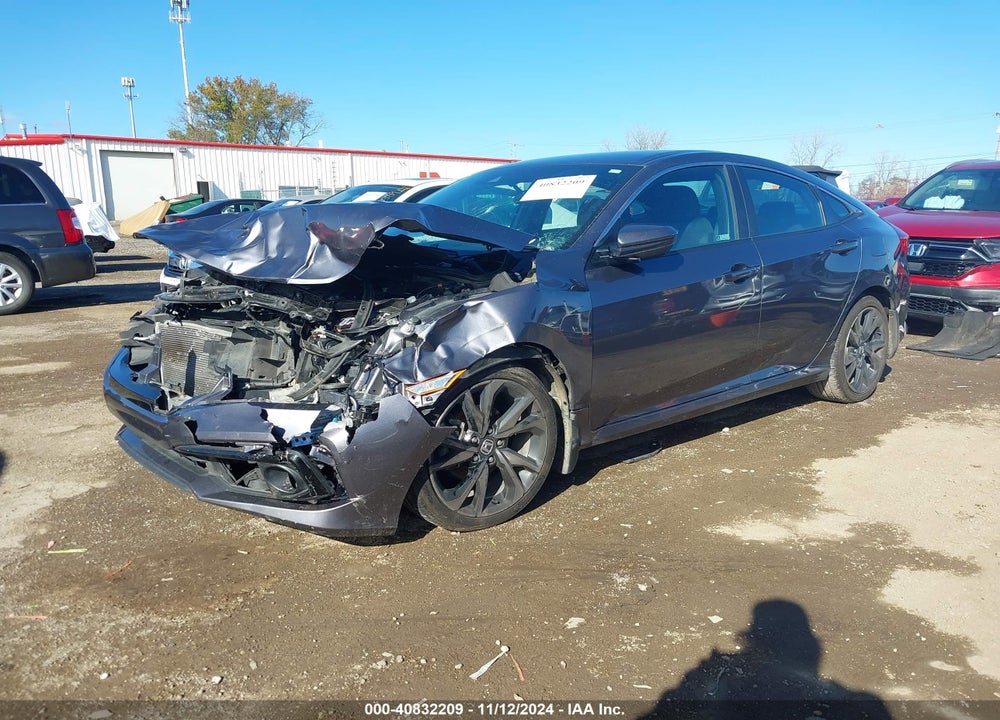 2021 HONDA CIVIC SPORT VIN: 2HGFC2F88MH500842