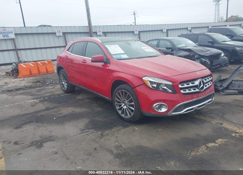 2018 MERCEDES-BENZ GLA 250 VIN: WDCTG4EB1JJ506226