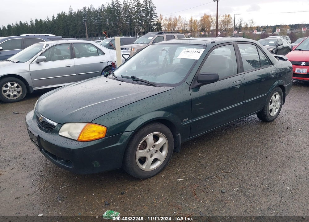 2000 MAZDA PROTEGE ES VIN: JM1BJ2232Y0237254