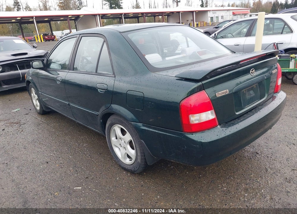 2000 MAZDA PROTEGE ES VIN: JM1BJ2232Y0237254