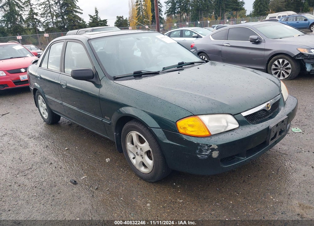 2000 MAZDA PROTEGE ES VIN: JM1BJ2232Y0237254