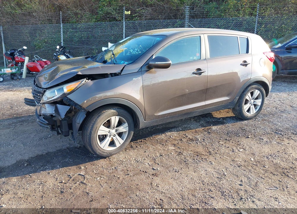 2013 KIA SPORTAGE LX VIN: KNDPBCA27D7420202