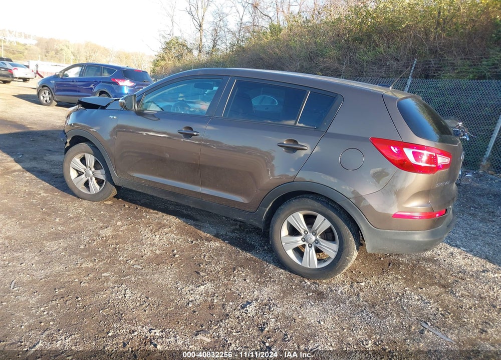 2013 KIA SPORTAGE LX VIN: KNDPBCA27D7420202