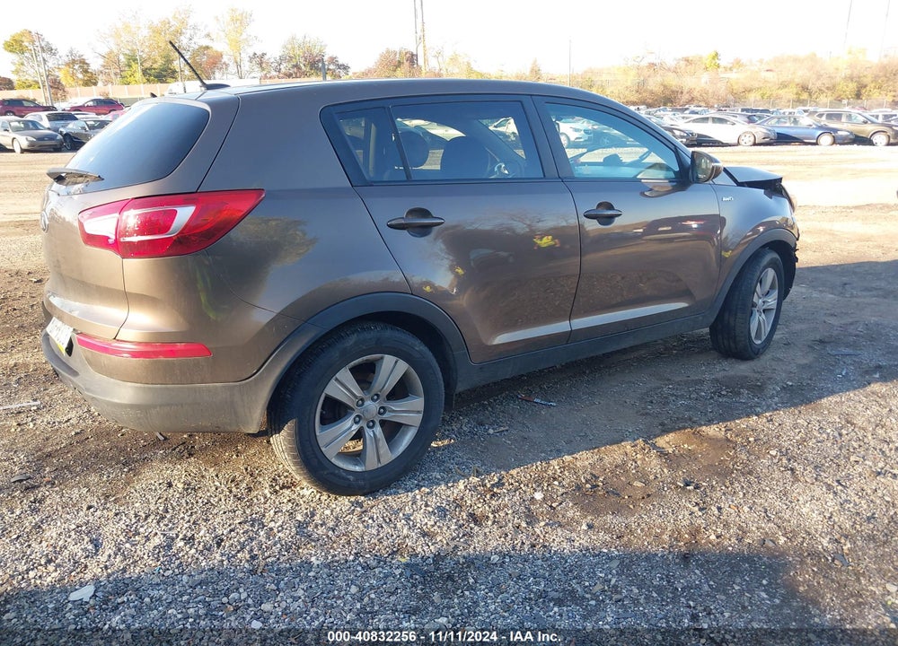 2013 KIA SPORTAGE LX VIN: KNDPBCA27D7420202