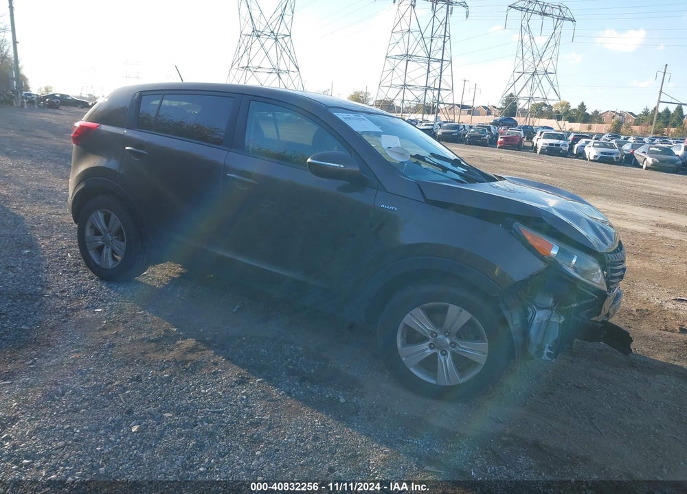 2013 KIA SPORTAGE LX VIN: KNDPBCA27D7420202