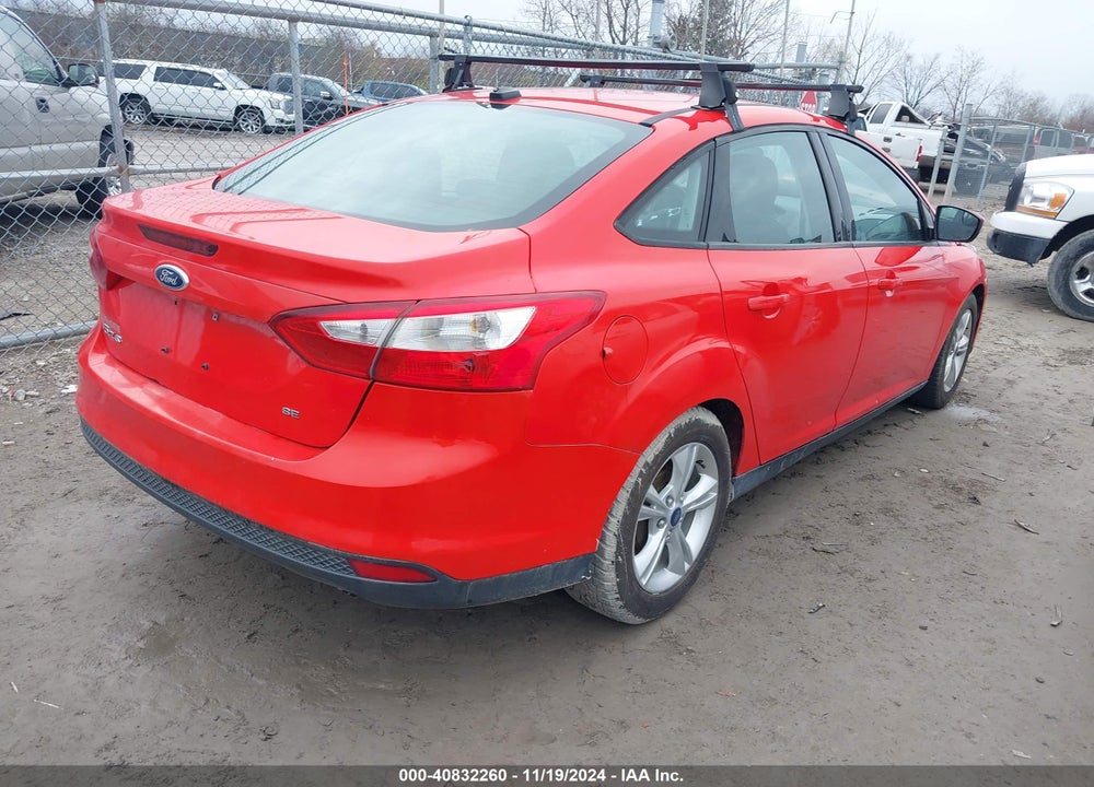 2014 FORD FOCUS SE VIN: 1FADP3F24EL146887